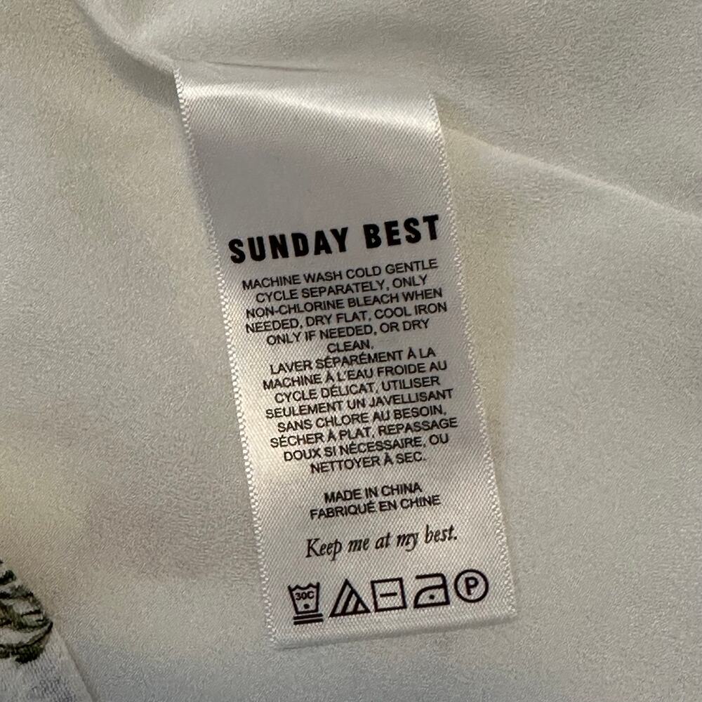 Aritzia Sunday Best Delilah Dress White Amethyst Lilac - Picture 8 of 10